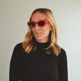 Reagan Sunglasses in Red