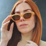 Reagan Sunglasses in Tan