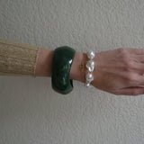 Bastidas Resin Bracelet in Green