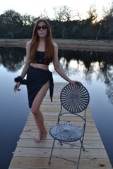 Suzanne Sarong in Black
