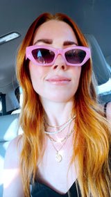 Reagan Sunglasses in Bubblegum