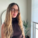 Alexa Aviator Sunglasses in Tortoise