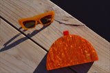 Andrea Sunglasses in Bright Orange